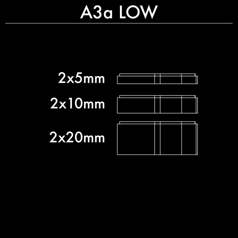 Profile Design A3A Riser Kit - Aluminium