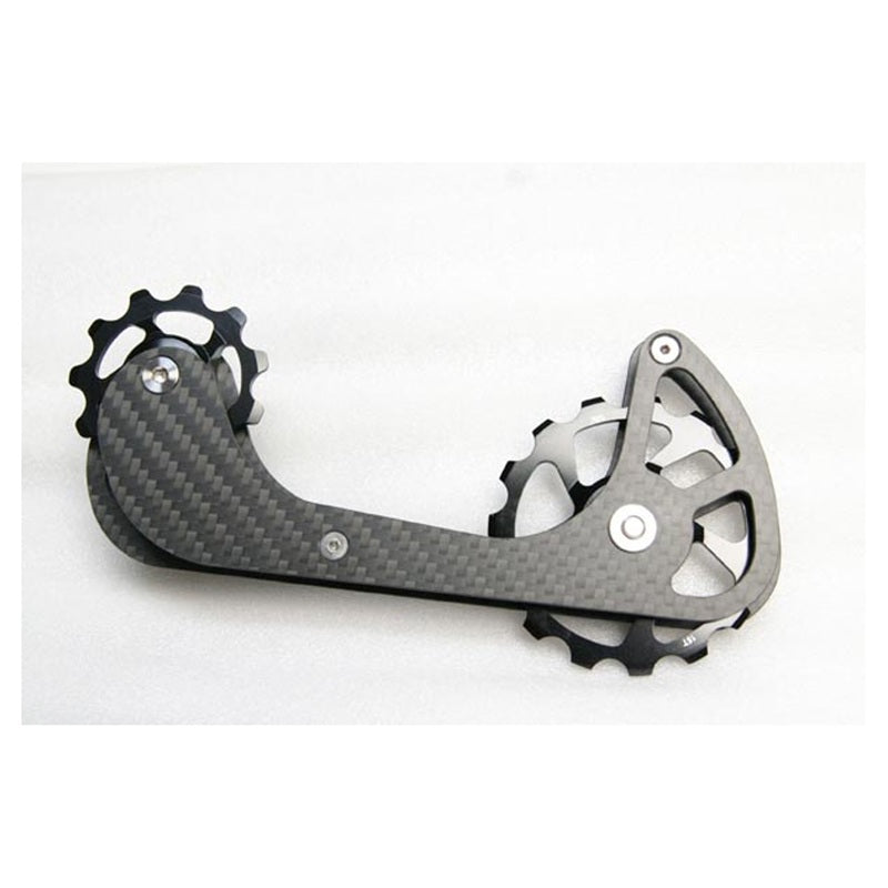 CarbonDry Japan Big Pulley Kit Medium Cage Campagnolo 11S Gloss Black