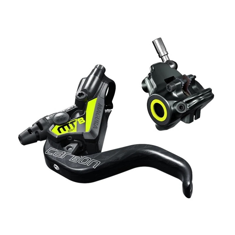 MAGURA MT8 SL FM 1-Finger HC-Carbolay® Lever Blade Left or Right 2200MM Tubing, Single Brake Flatmount incl. Assessories 1 PC