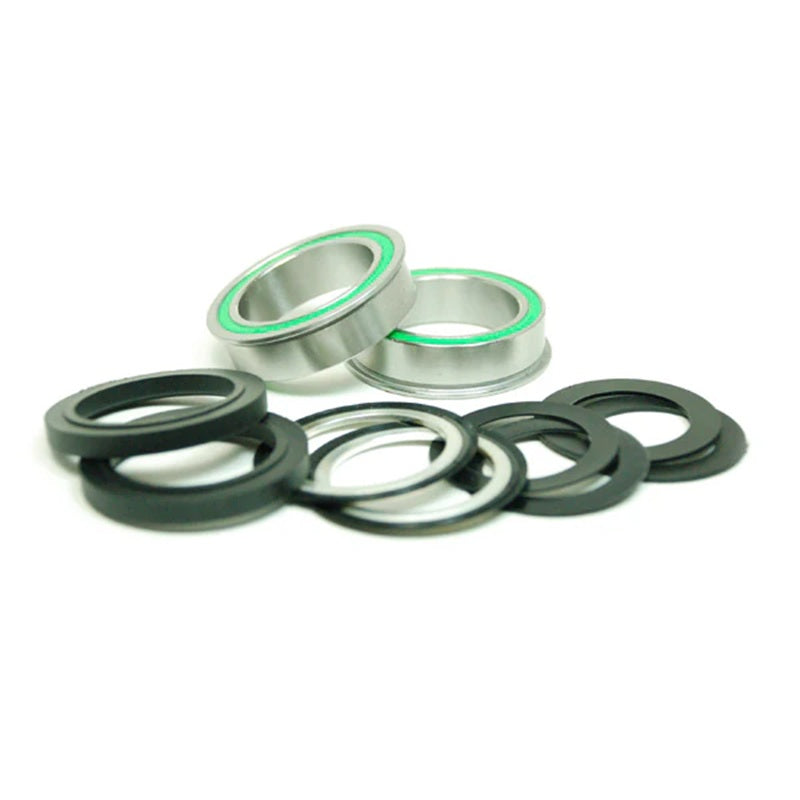 Wheels Manufacturing BB86 to 30MM Flanged, Dual Row PressFit 86/92 ABEC-3 Bottom Bracket