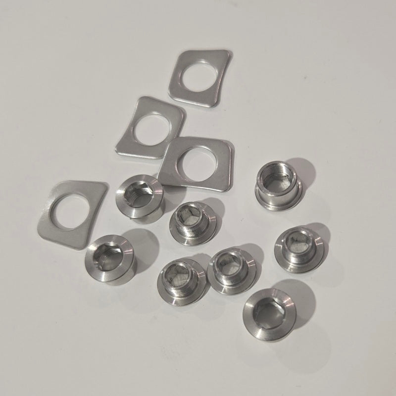 Drag2Zero Stainless Steel Chainring Bolt Set