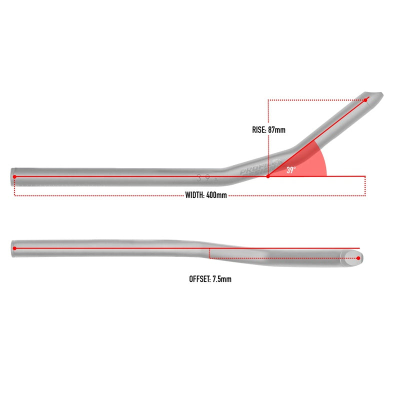Profile Design 39a Aluminium Aerobar Extensions