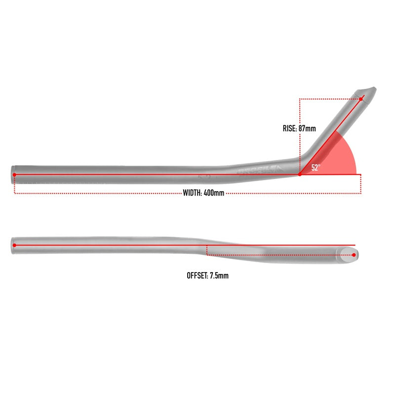 Profile Design 52a Aluminium Aerobar Extensions