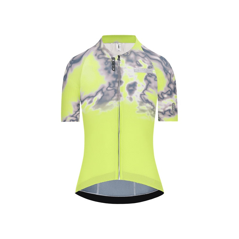 Q36.5 Jersey Shortsleeve Gregarius Pro Weathermap Women Lime