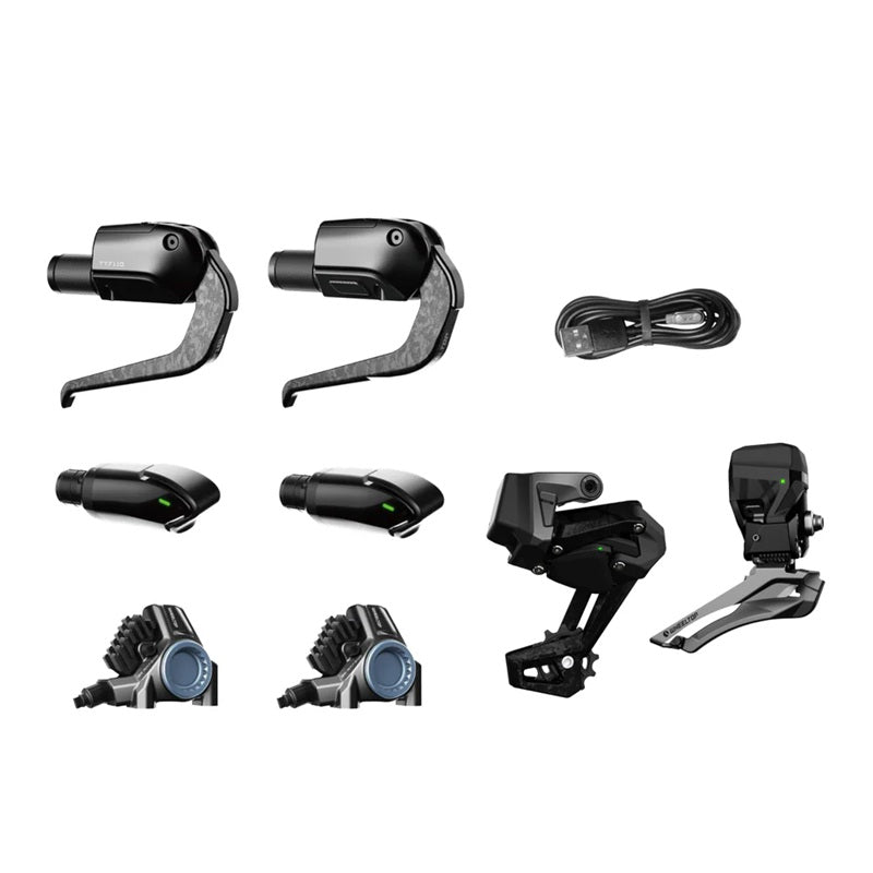WheelTop EDS TT Wireless Carbon Electronic Upgrade Kit (Triathlon/TT Bike)